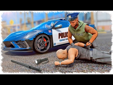 Видео: Полицейский Джонни қылмыскер Доминикті ұстады (GTA V)