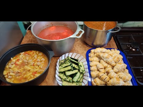 Видео: Наготовила !!! Меню на 2 - 3 дня !!! / Delicious menu for 2-3 days!!!