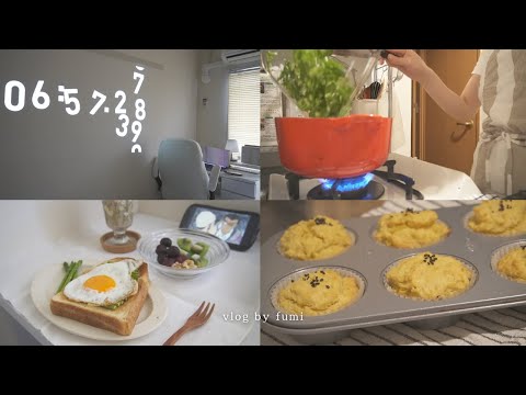 Видео: Обычные будни сотрудника компании, живущего в одиночестве / Пробуждение в 5:30 / влог