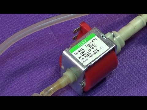 Видео: Как работает помпа в кофеварке и кофемашине