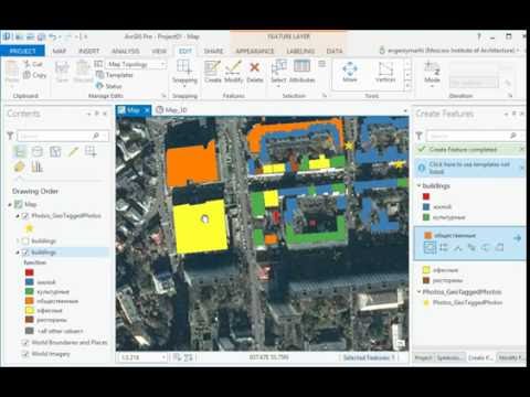 Видео: ArcGIS Pro 05 - Добавляем новые объекты в существующем слое