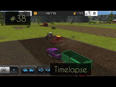 Видео: #38 Farming Simulator 16 новое поле и прицеп для коровника