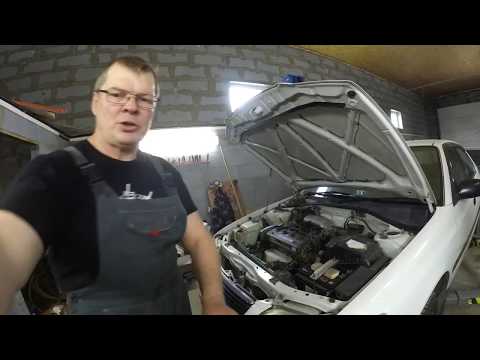 Видео: Toyota Corona 4A FE замена термостата,установка электроподогрева 220в