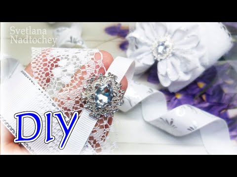 Видео: Идеальные на 1 сентября! Белые бантики на любой праздник!