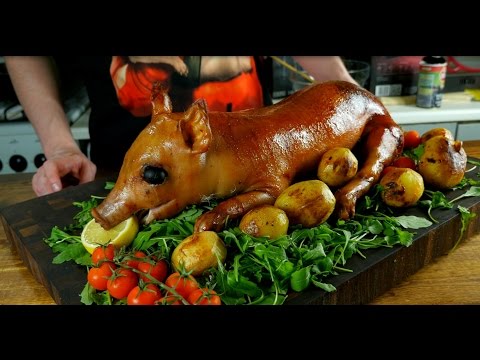 Видео: Молочный поросёнок в духовке (типа Новогодний рецепт)