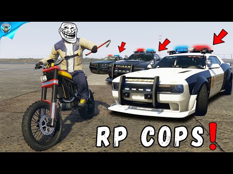 Видео: RP Cops подвергаются троллингу в GTA Online!