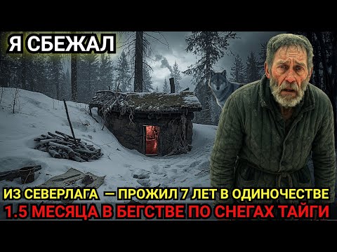 Видео: 1.5 МЕСЯЦА мороза -51°C: Побег из СЕВЕРЛАГА и 7 лет отшельником в Тайге. Реальный рассказ Историка