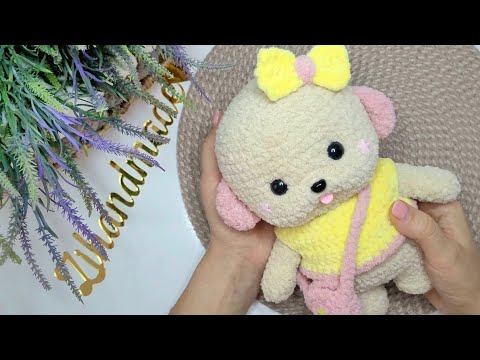 Видео: МК СОБАЧКА "КОНФЕТКА" ❤️ 3-Я ЧАСТЬ (Голова,  оформ-ние мордочки) | PATTERN PUPPY "CANDY" ❤️ 3rd PART