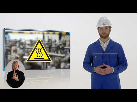 Видео: Вводный инструктаж для посетителей завода "Изолятор" с сурдопереводом