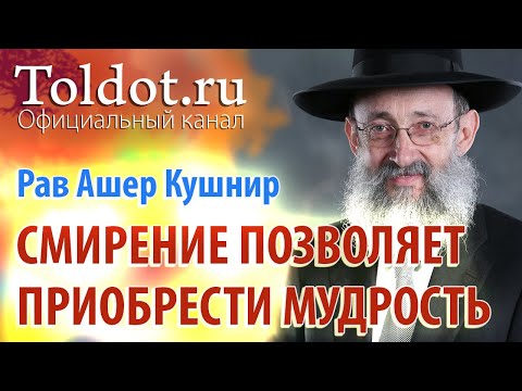 Видео: Рав Ашер Кушнир. Ещё три вида пользы смирения. Обязанности сердец 119