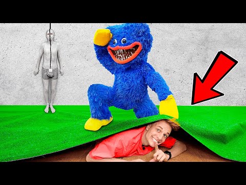 Видео: КАМУФЛЯЖНЫЕ ПРЯТКИ от ХАГИ ВАГИ