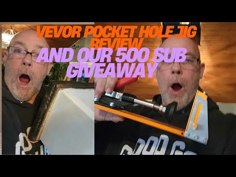 Видео: Небольшие проекты по обработке дерева, обзор приспособления Vevor Pocket Hole Jig, розыгрыш призо...