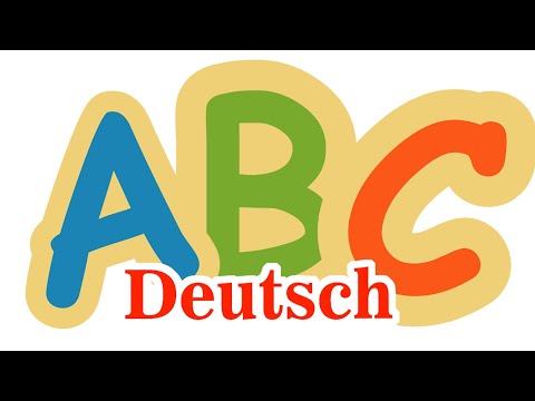 Видео: Немецкий алфавит для детей. Deutsches Alphabet — Развивающее видео для детей.