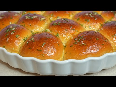 Видео: Идеальные ПАМПУШКИ с чесноком - к борщу вместо хлеба!