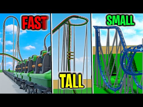 Видео: Строительство в Theme Park Tycoon 2, но каждая ПОЕЗДКА СЛУЧАЙНАЯ!