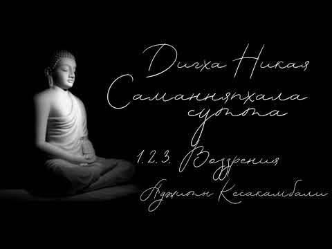 Видео: ДН2 -  1.2.3. Воззрения Аджиты Кесакамбали. Саманняпхала сутта из ДИГХА НИКАЯ