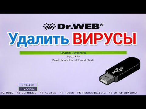 Видео: Как проверить компьютер на вирусы с флешки сканером Dr Web