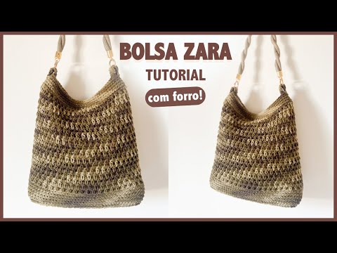Видео: Вязаная сумка крючком, МАСТЕР-КЛАСС, Crochet Bag Step by Step