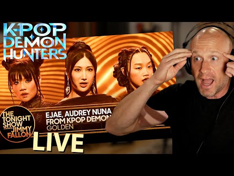 Видео: Ещё ЛУЧШЕ вживую! Анализ вокала и выступления KPop Demon Hunters: Golden | The Tonight Show