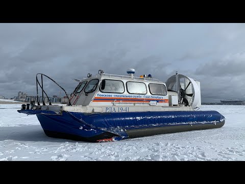 Видео: Обзор судна на воздушной подушке "Хивус-10"