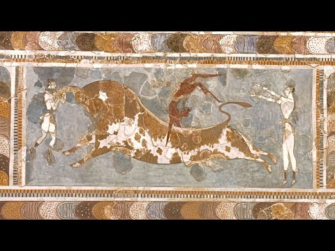 Видео: Исследуйте Кносс, Крит