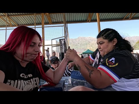 Видео: Женский армрестлинг | Турнир Punisher 2025, Ла-Рейна, Чили