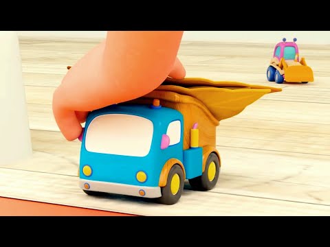 Видео: Машинки помогают мальчику Жене 🚛💚 – Машинки Мокас – Сборник | Мультик для малышей про машинки