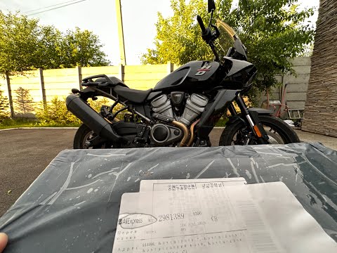 Видео: Harley-Davidson Pan America 1250 аксессуары с Aliexpress!! ОН опять не завелся!!!