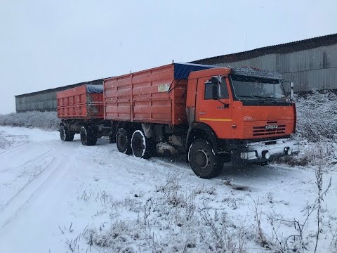 Видео: Первый снег. И снова поговорим о перегрузе.