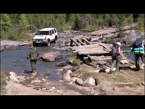 Видео: Дорога к альплагерю Актру на Isuzu Bighorn.