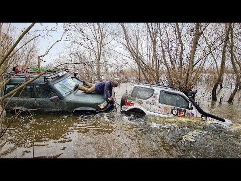 Видео: #OFFROAD в котором могли ВСЕ УТОНУТЬ SUZUKI jIMNY vs УАЗ Патриот vs МЕГА-ЗАЗ vs УАЗ-469