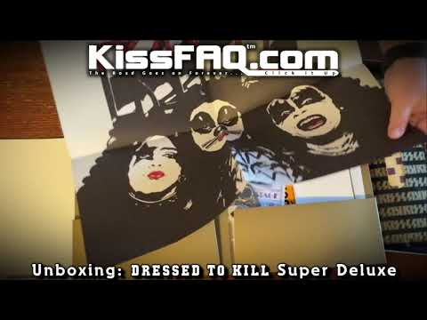 Видео: Видео распаковки альбома Dressed to Kill Super Deluxe Edition LP