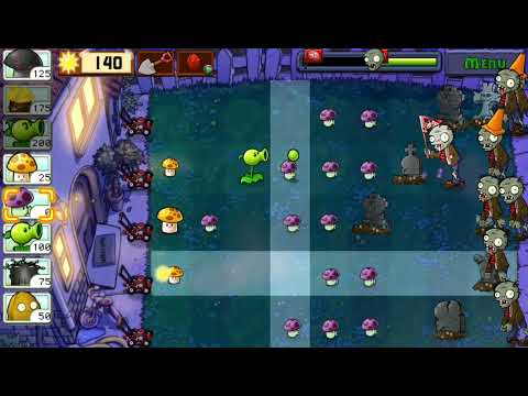 Видео: PVZ 1 adventure 2 levels 15-16 прохождение