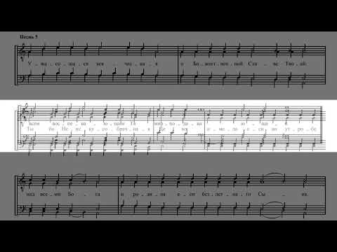 Видео: Ирмосы:"Отверзу уста моя" Чеснокова П. Irmoses: "I will open my mouth" by P. Chesnokov