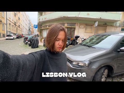 Видео: Два дня в Лиссабоне: новая стрижка, новый книжный, универ и всякое бытовое