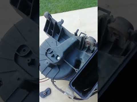 Видео: Вентилятор дополнительной печки (отопителя) салона Opel Vivaro b, Renault Trafic 1.6 dCi R9M 2014+