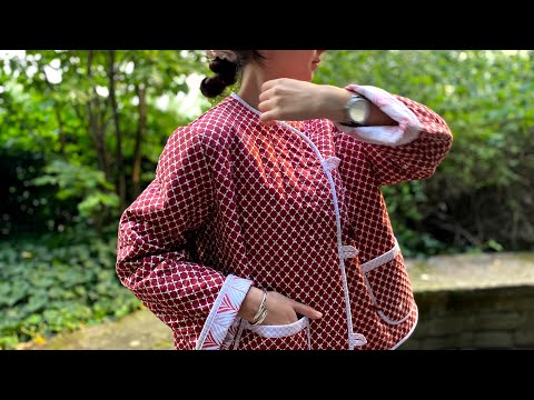 Видео: Стёганая  телогрейка. Выкройка.Steppjacke.