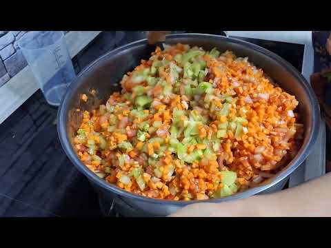 Видео: Овощная икра с зелеными помидорами 🍅🥕