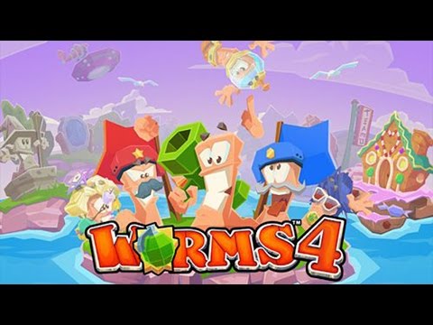 Видео: Worms 4: Mayhem #10 [Коллективная игра]
