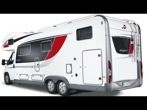 Видео: ДОМ НА КОЛЕСАХ ДЛЯ КУЧИ НАРОДА. АВТОДОМ - ЛАЙНЕР НА КРУГЛЫЙ ГОД.   BURSTNER ARGOS 747 2G