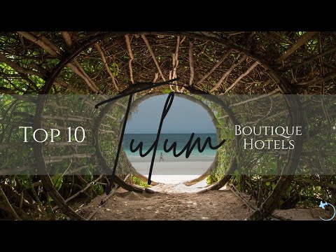 Видео: ТОП-10 бутик-отелей в Тулуме, Мексика, 2022 г.