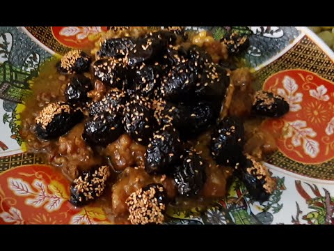Видео: Мясо с черносливом. Тажин.  Марокканские  рецепты.