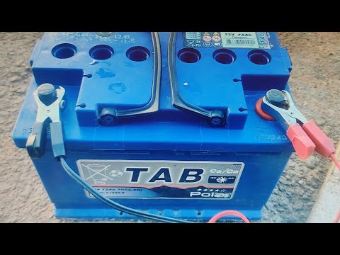 Видео: Заряжаем акб  TAB  с мусорки
