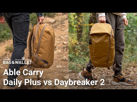 Видео: Able Carry Daily Plus или Able Carry Daybreaker 2 — какой рюкзак выбрать для города и путешествий?