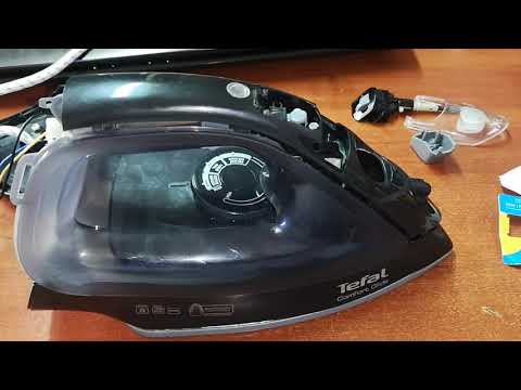 Видео: Ремонт утюга Tefal comfort