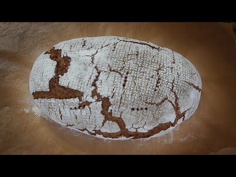 Видео: Трёхфазная технология освежения ржаной закваски. Выпекаю ржаной подовый хлеб на освеженной закваске.