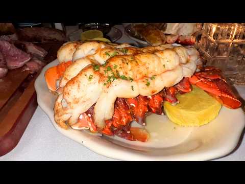 Видео: САМЫЕ БОЛЬШИЕ ХВОСЫ ЛОБСТЕРОВ В ЛАС-ВЕГАСЕ! В СТАРЕЙШЕМ И ЛУЧШЕМ СТЕЙК-ХАУСЕ ЛАС-ВЕГАСА, Golden S...