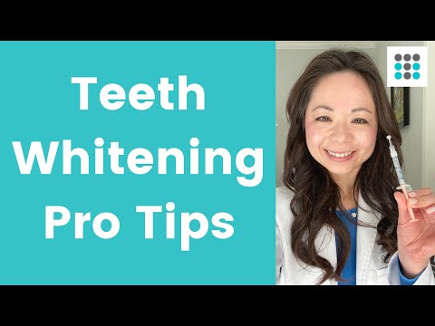 Видео: СОВЕТЫ ПО ОТБЕЛИВАНИЮ ЗУБОВ от доктора Бейли