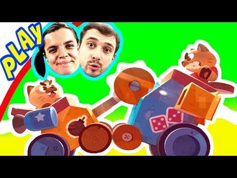 Видео: БолтушкА и ПРоХоДиМеЦ Строят УДИВИТЕЛЬНЫЕ МАШИНКИ для КОТА! #130 - игра CATS