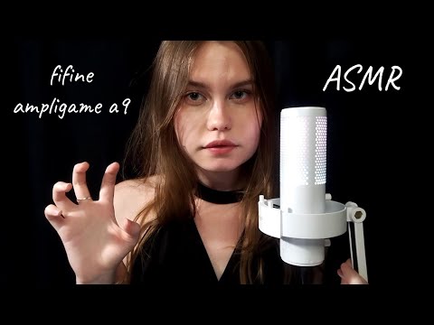 Видео: асмр нежный шёпот с новым микрофоном FIFINE A9 🤍